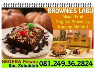 Bisnis Camilan Rumahan, Brownies Labu Parang, Oleh Oleh Malang Online, 081.249.36.2824
