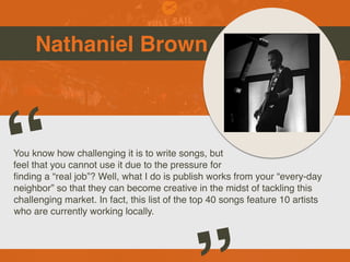 Personal Brand Exploration Keynote - Nathaniel Brown
