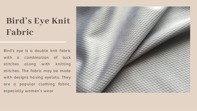 bird knit fabric