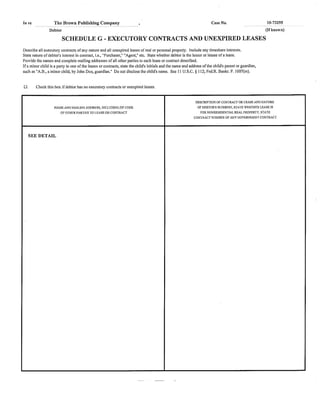 Brown publishing schedules