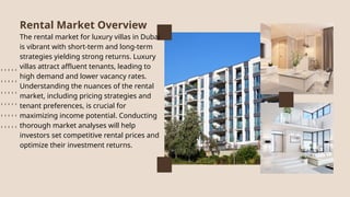 Key Insights into the Luxury Villa Market in Dubai | PPTX