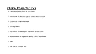 Comprehensive Overview of Brown’s Syndrome: Clinical Features and ...