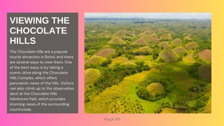 The Chocolate Hills: Tales of the Giants of Bohol, Philippines 