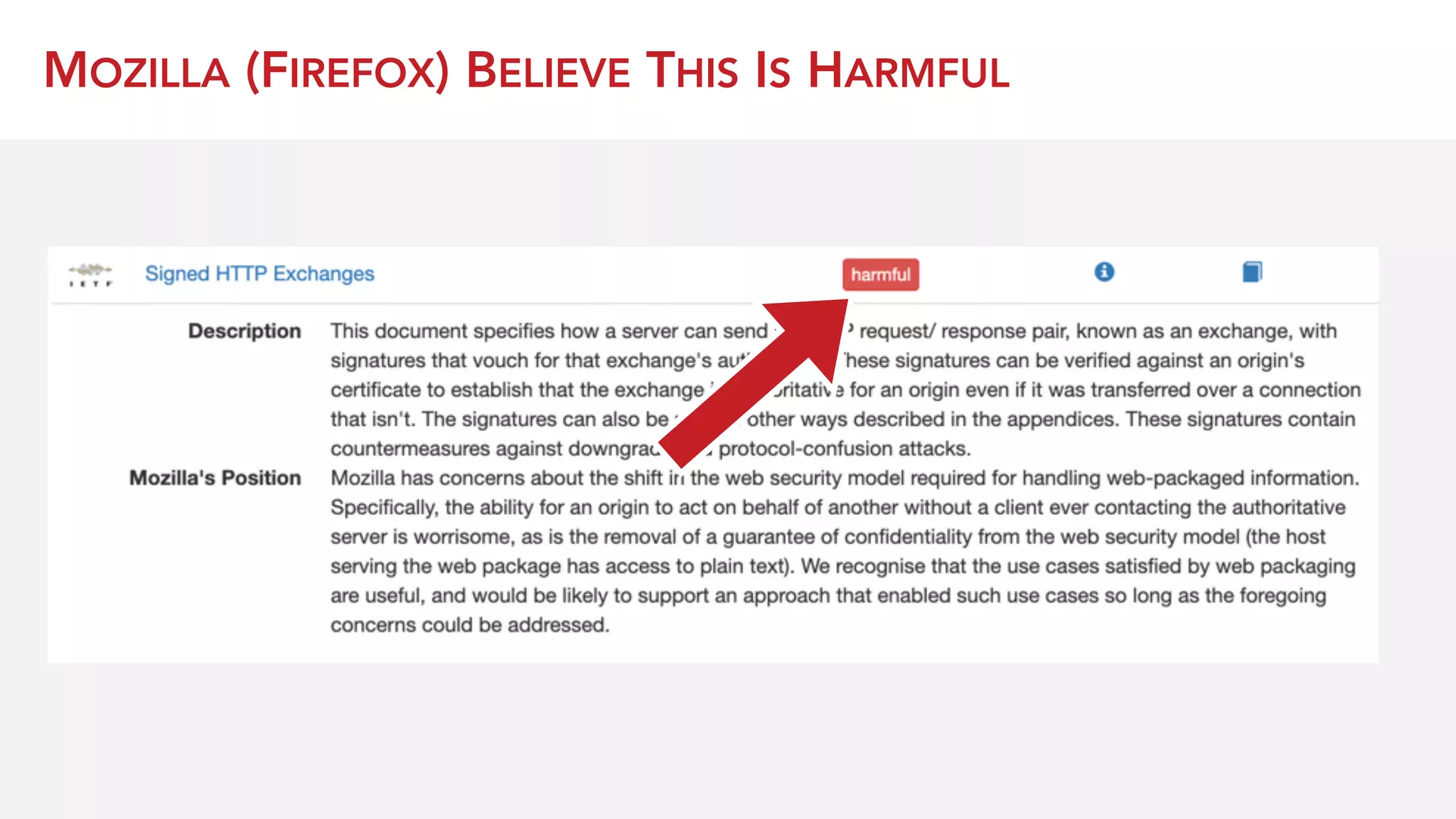 MOZILLA (FIREFOX) BELIEVE THIS IS HARMFUL
 