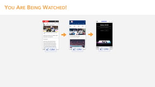 YOU ARE BEING WATCHED!
 