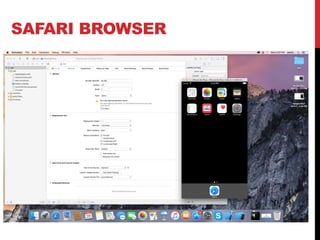 SAFARI BROWSER
 