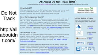 Do Not 
Track 
http://all 
aboutdn 
t.com/ 
 