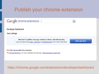 Publish your chrome extension  https://chrome.google.com/extensions/developer/dashboard 