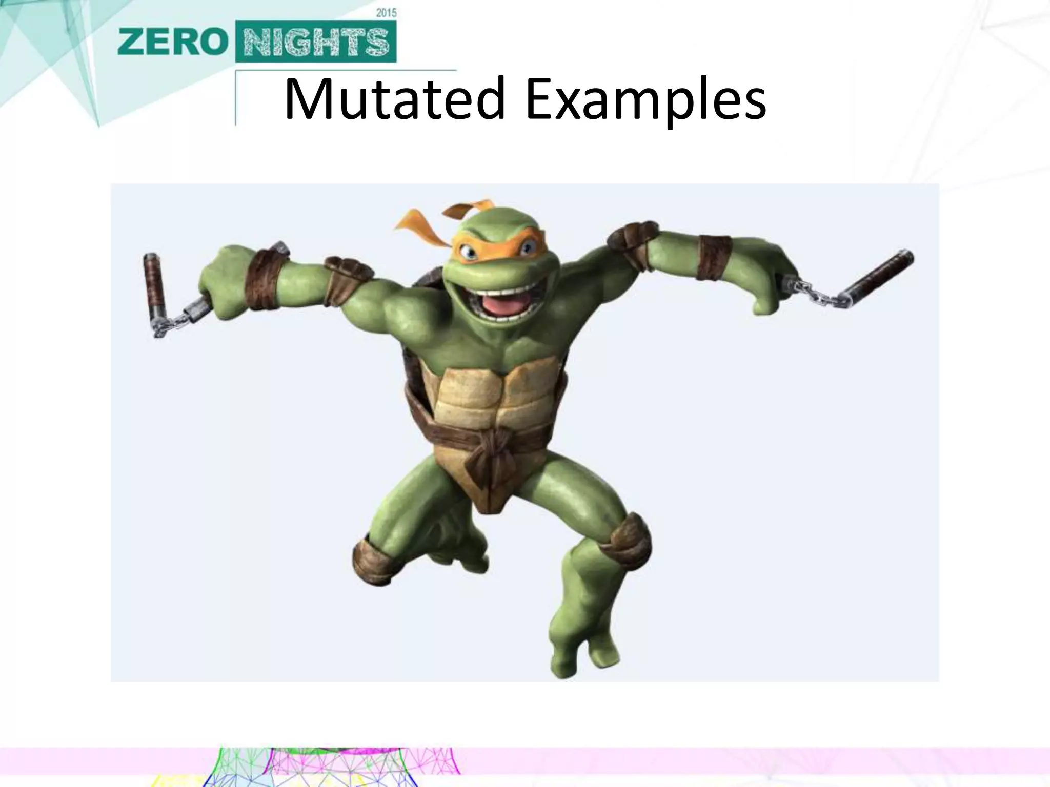 Mutated Examples
 