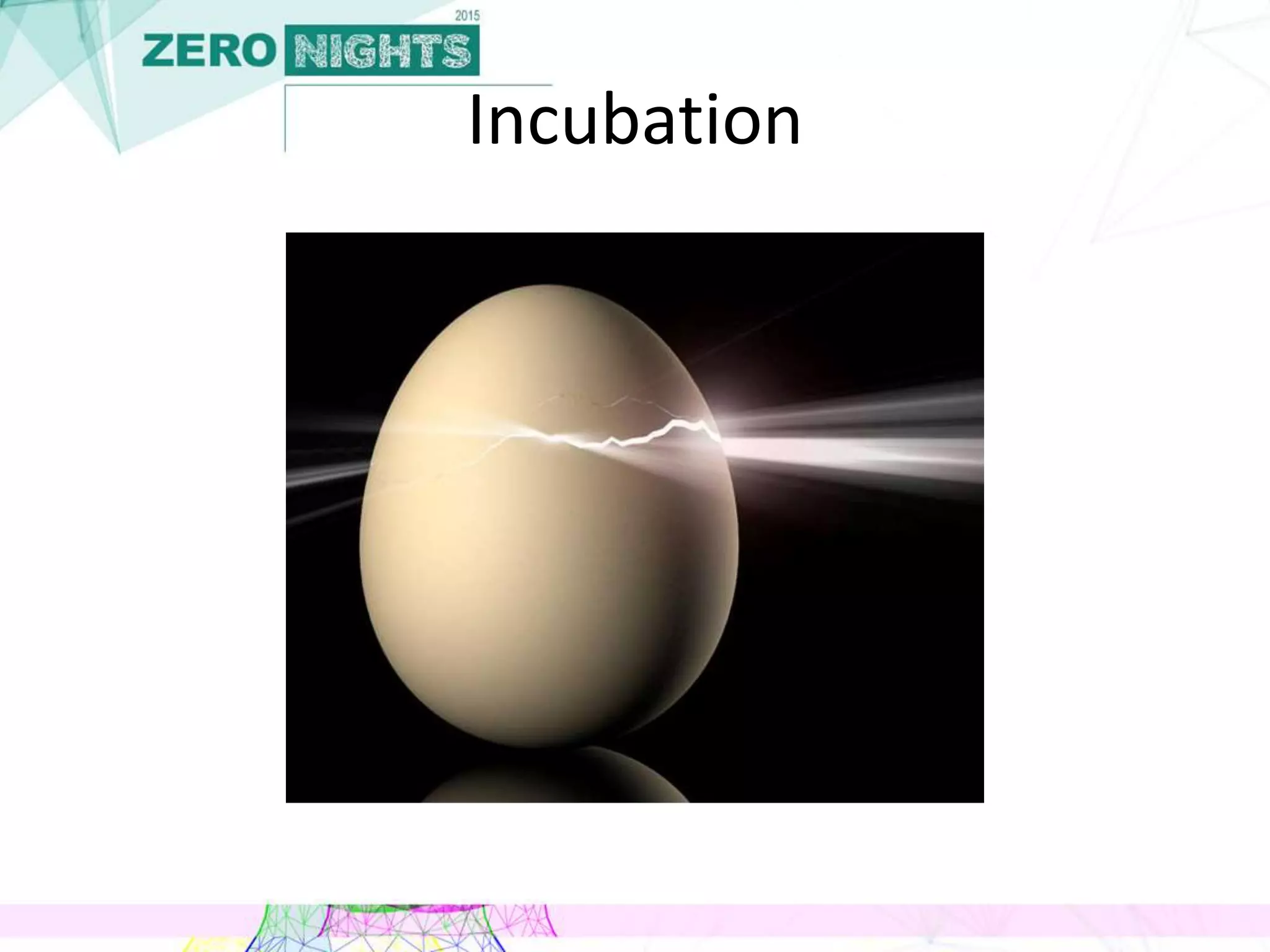 Incubation
 