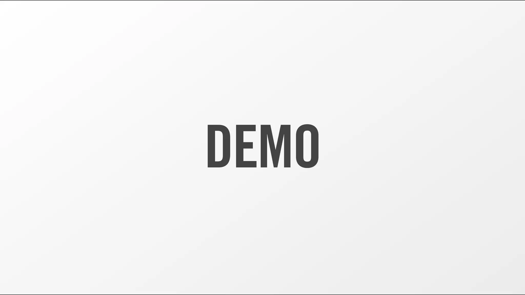 DEMO
 