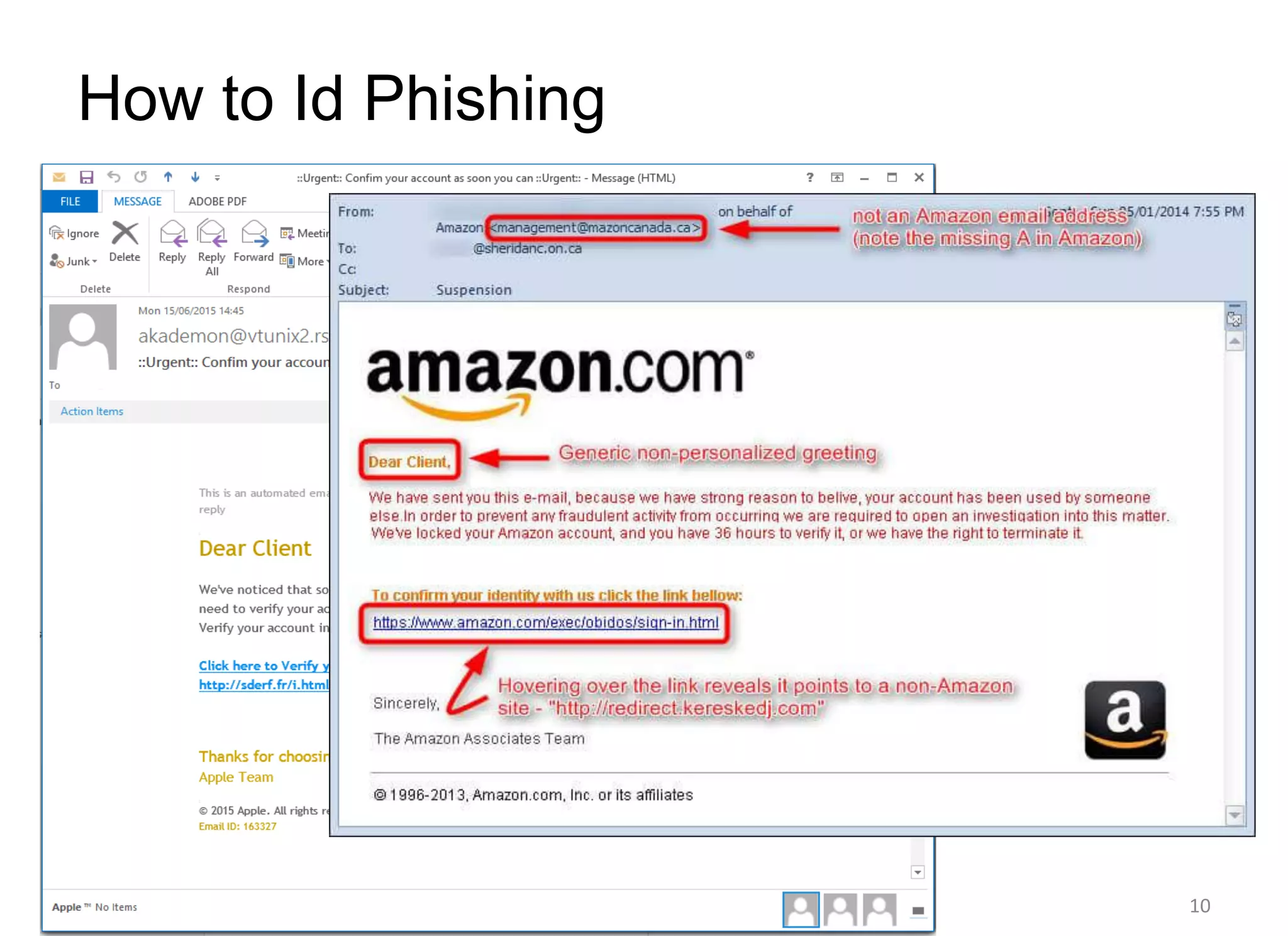 How to Id Phishing
10
 