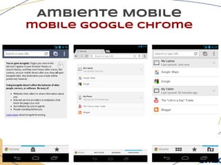 Ambiente Mobile
mobile google chrome
 
