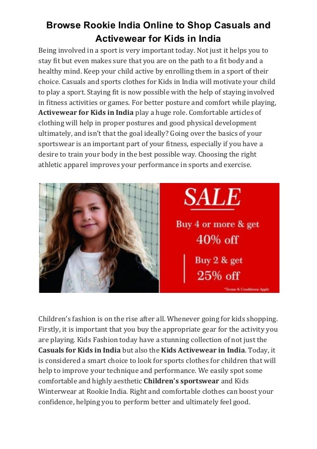 kids activewear sale