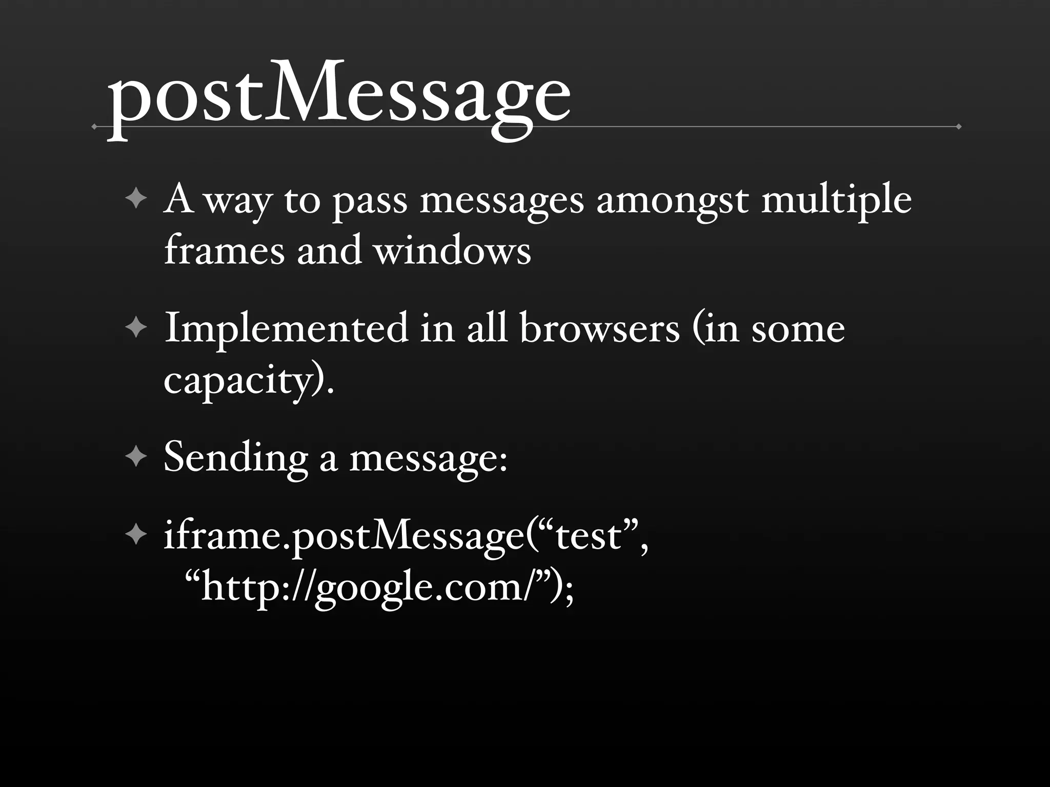 Performance Improvements in Browsers