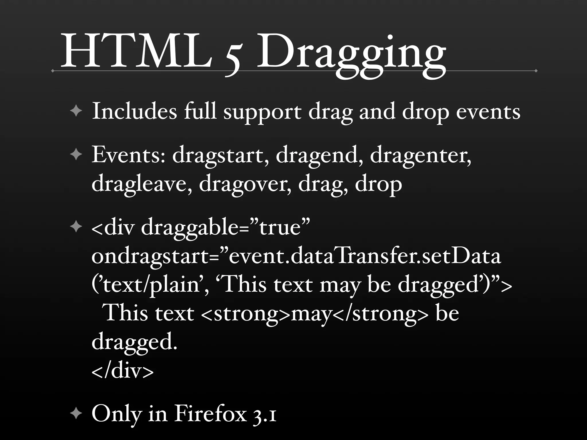 Performance Improvements in Browsers