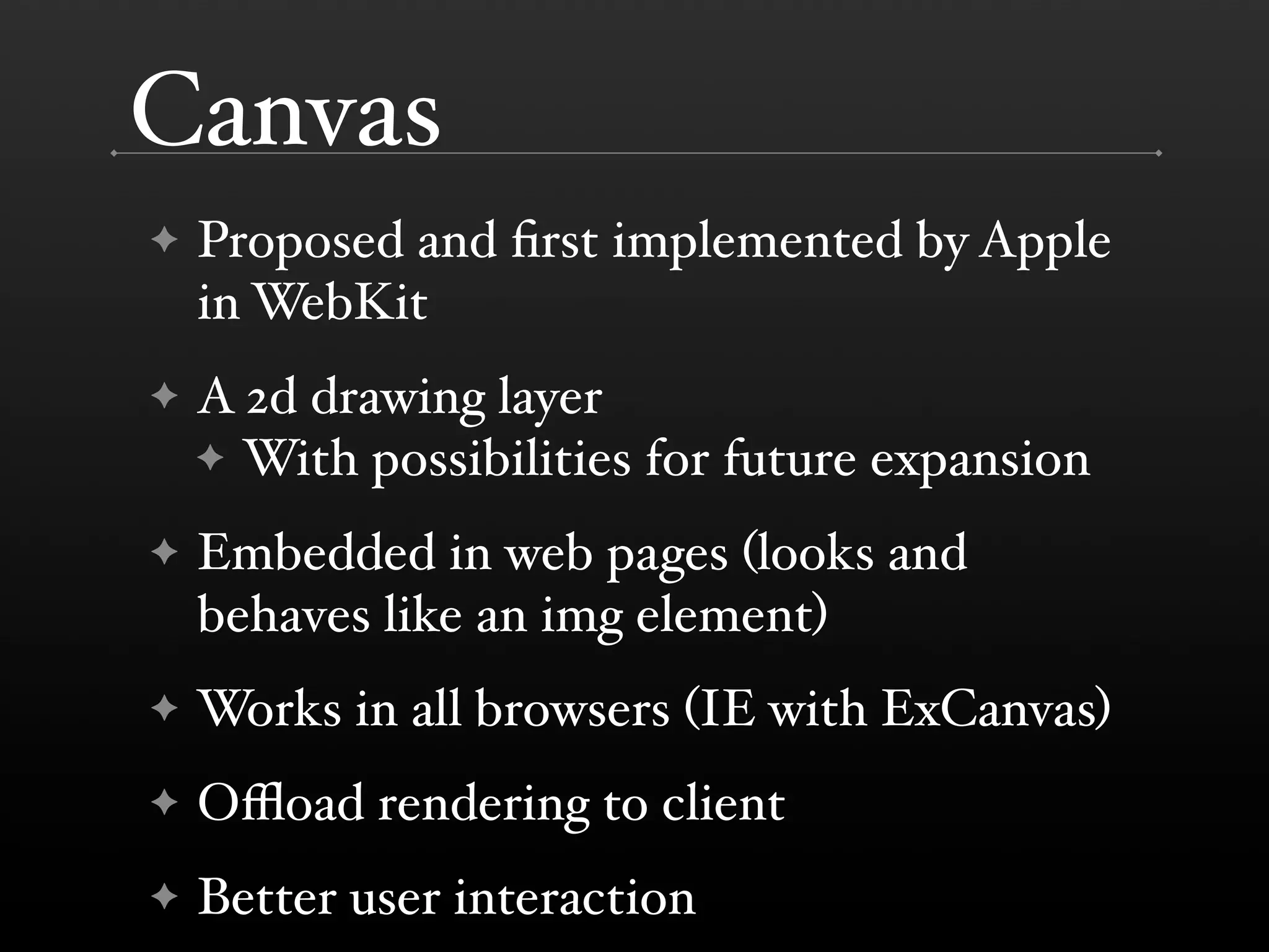 Performance Improvements in Browsers