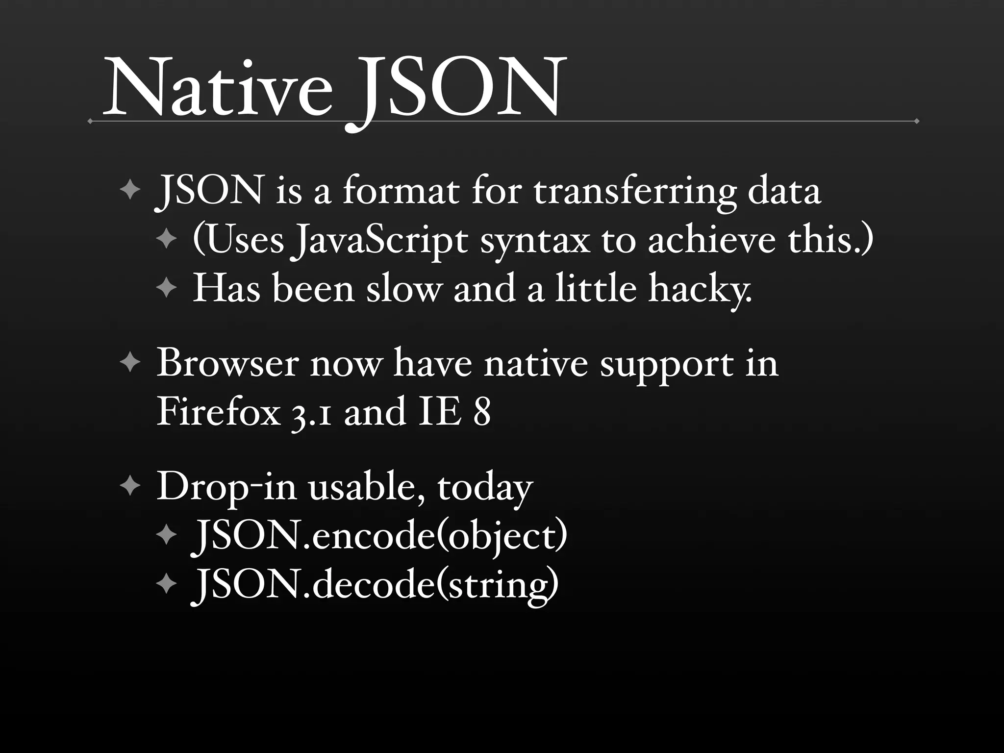 Performance Improvements in Browsers