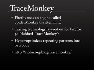 Performance Improvements in Browsers