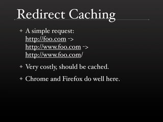 Performance Improvements in Browsers