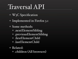 Performance Improvements in Browsers