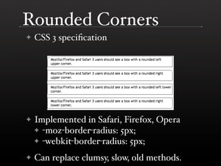 Performance Improvements in Browsers