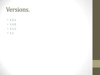 Versions.1.2.11.2.0 1.1.11.1