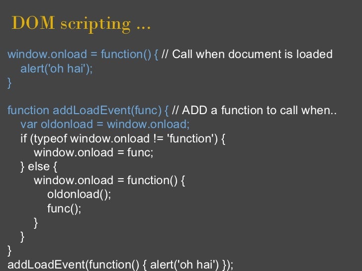 34 Javascript Window Onload Function Modern Javascript Blog