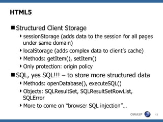 HTML5 ,[object Object],[object Object],[object Object],[object Object],[object Object],[object Object],[object Object],[object Object],[object Object]