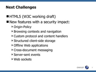 Next Challenges ,[object Object],[object Object],[object Object],[object Object],[object Object],[object Object],[object Object],[object Object],[object Object],[object Object]