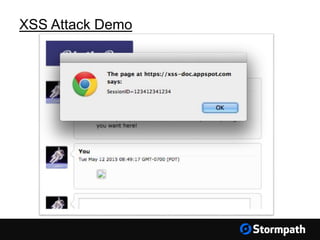 XSS Attack Demo
 
