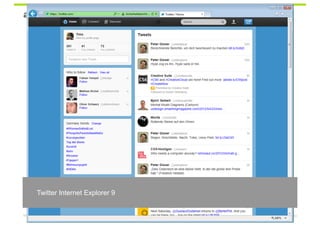 Twitter Internet Explorer 9


Berlin / 2010 / Aperto stellt sich vor   56
 