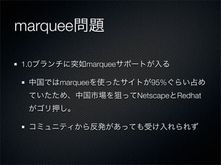 marquee

1.0         marquee

      marquee            95%
                      Netscape Redhat
 