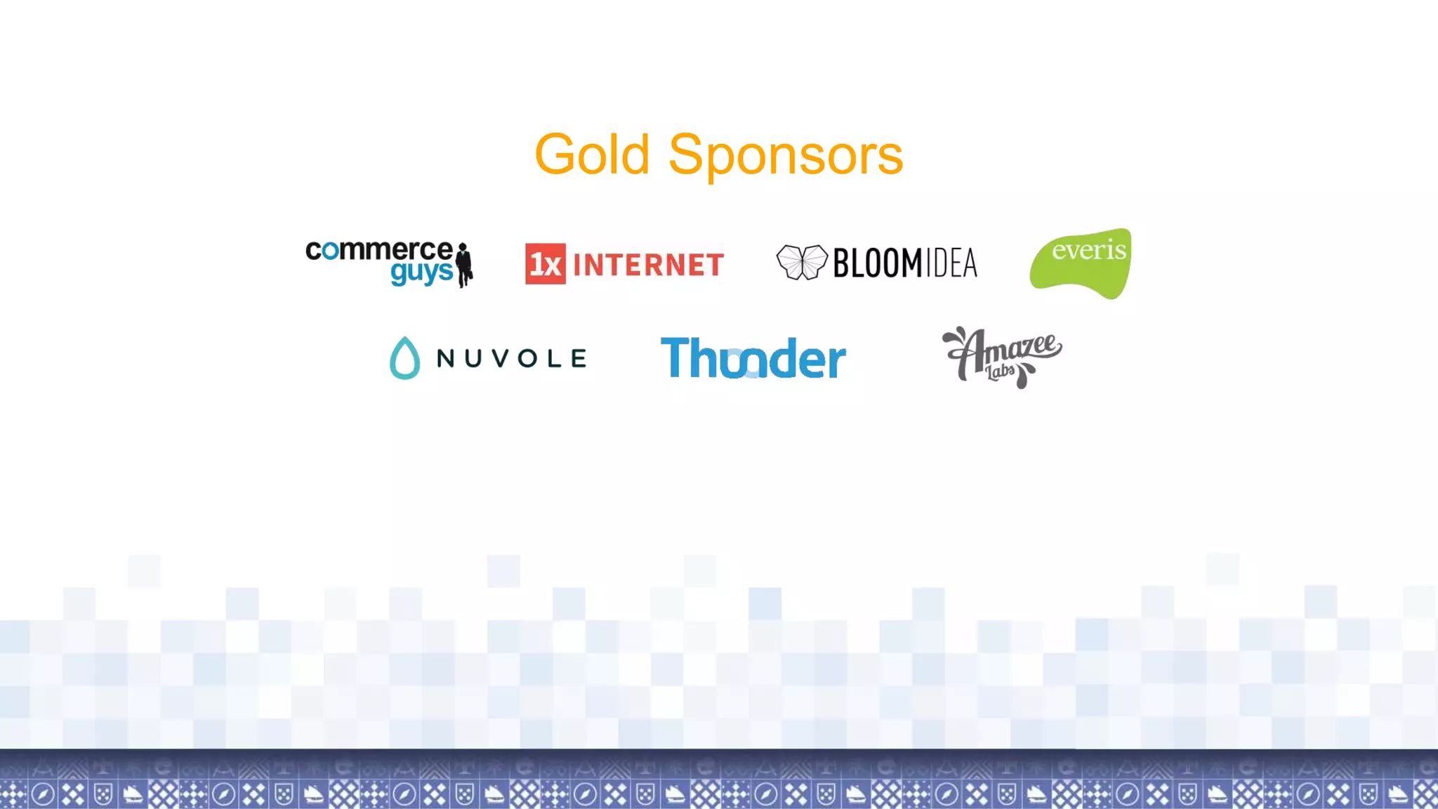 Gold Sponsors 
