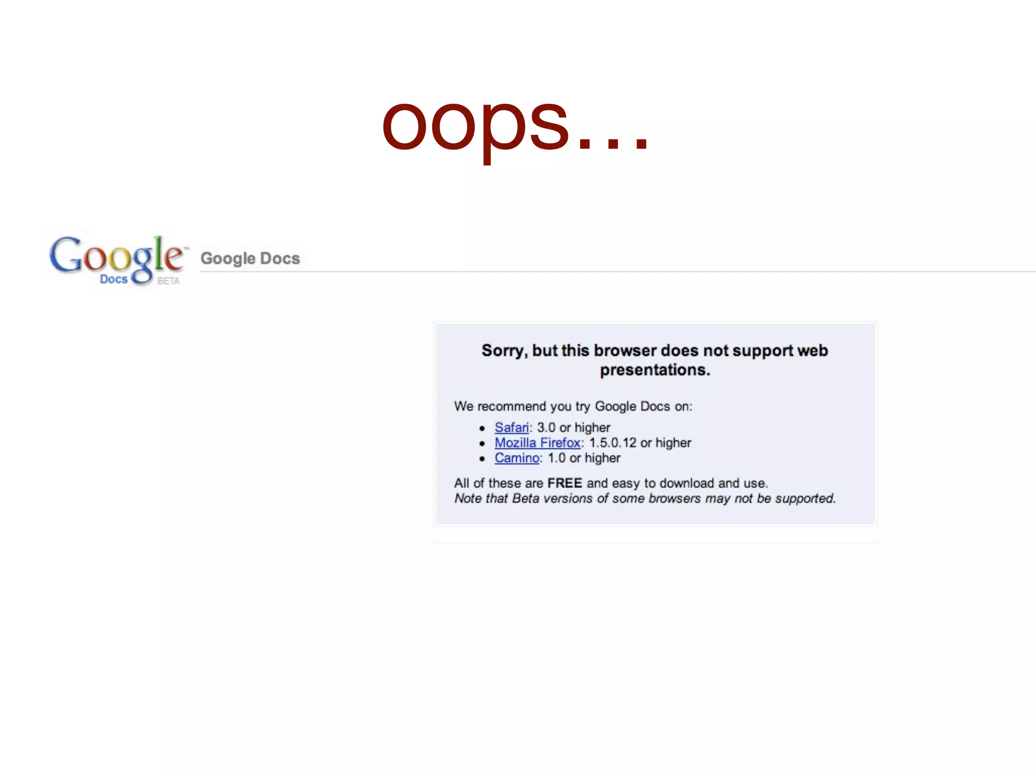 Browser War 2: Standards strikes back