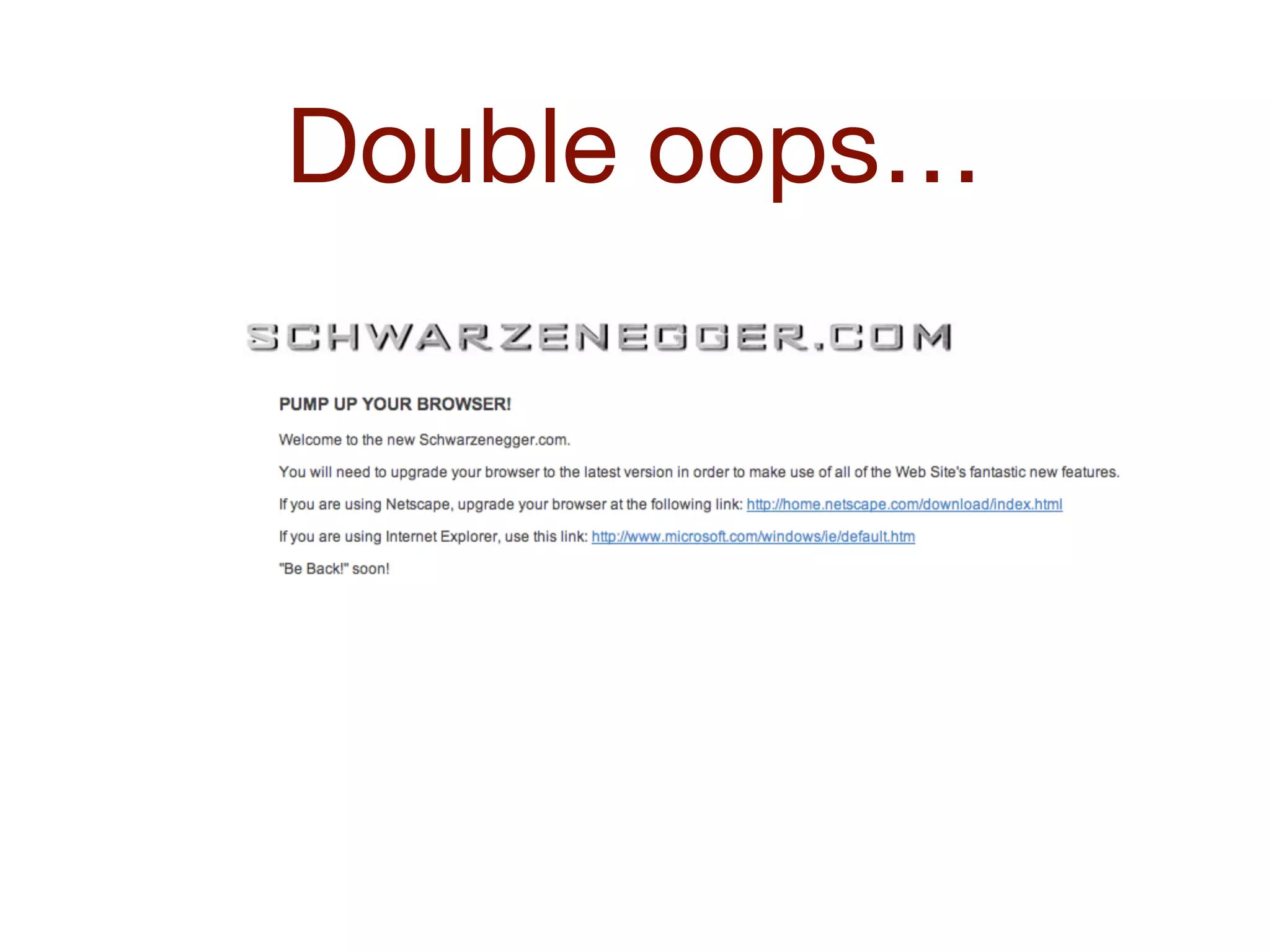 Browser War 2: Standards strikes back