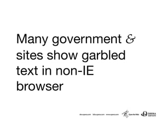 Browser War 2: Standards strikes back