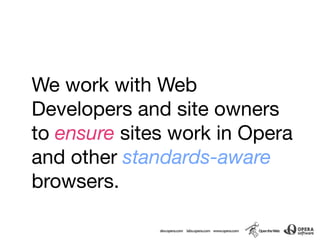 Browser War 2: Standards strikes back