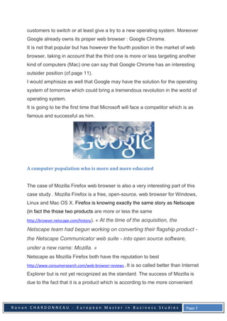 Browser Wars Internet Explorer versus Netscape