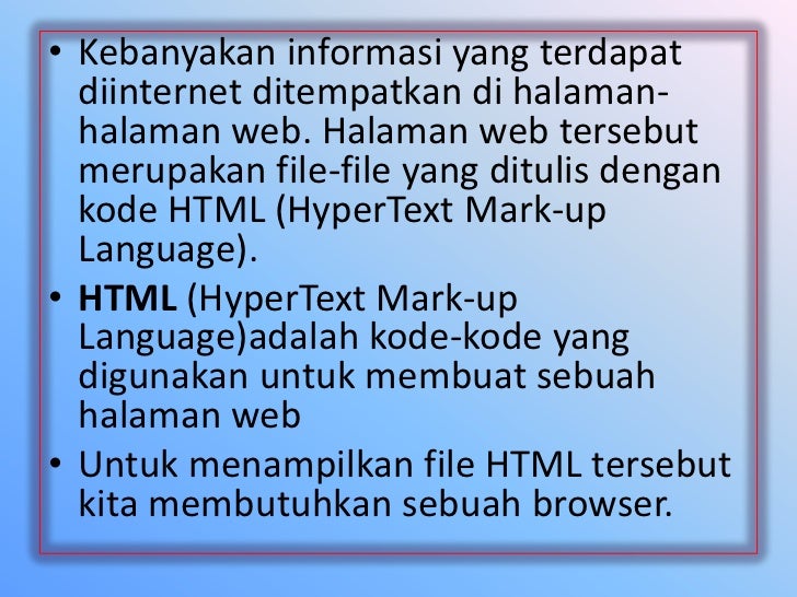 Kode Yang Digunakan Untuk Membuat Sebuah Halaman Web
