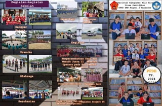 Pemerintah Kabupaten Nias Barat
Dinas Pendidikan
UPTD SMP Negeri 2 Mandrehe
PPDB
TP.
2024
/2025
Kegiatan-kegiatan
Sekolah
Sanggar
Hasara
Pramuka
Olahraga
Kerohanian
Kunjungan
Sosial
Senam Pagi
Kegiatan
OSIS
Mempersembahkan Tari dan
Meraih Juara II Peserta
Upacara pada Hut Kem-RI
Tk.Kecamatan
Perayaan Hari Guru Perayaan Hari
Natal
Juara I Lomba Yel-yel
Tk.Kota Gunungsitoli
Kegiatan Project P5
 