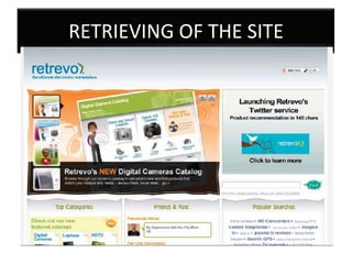 RETRIEVING OF THE SITE
 