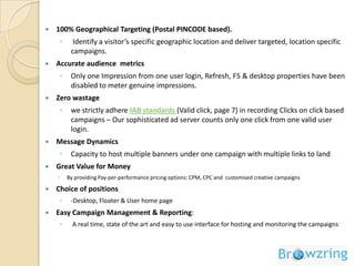 Browzring Audience DeliveryGenuine & Classified Users 
