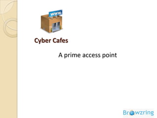 Browzring is a cafe management software that is specially developed to tap the growing online market.