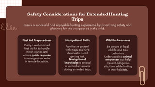 Brox Baxley on Planning Base Camps for Extended Hunts | PDF