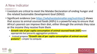 Raising the visibility of livestock in African Policy Dialogue