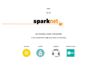 Brochure  -  SparknetTele