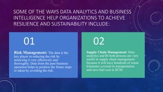 Data analytics and Business Intelligence in Business resilience and ...