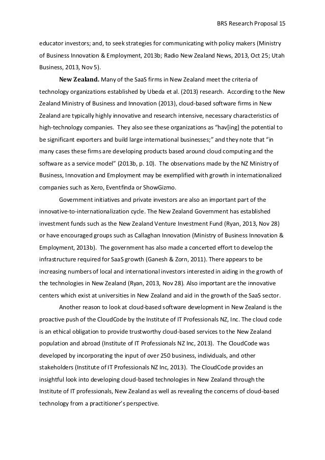 brs final proposal with title page title page for a proposal