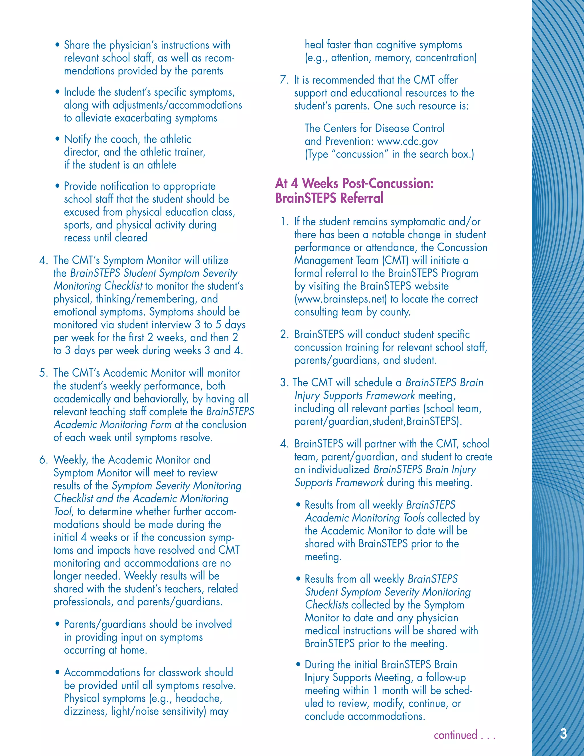 Concussion Protocol For Schools